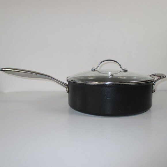 TEFAL HERITAGE 11.5" NON STICK SAUTE PAN W/LID - Picture 5 of 16